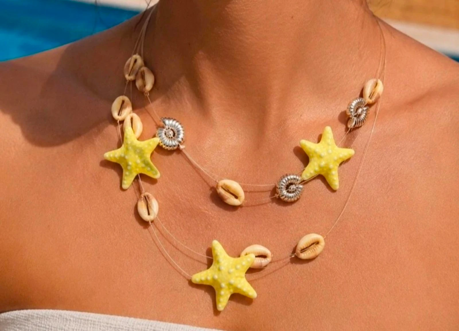 Collar con motivos veraniegos ⭐🐚 en oferta  – photo 3